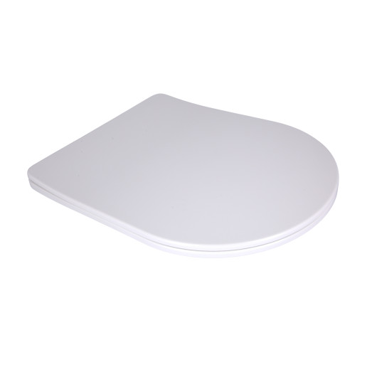 Сидіння для унітаза підлогового Qtap (Grand) White з мікроліфтом (QT26228301W3)