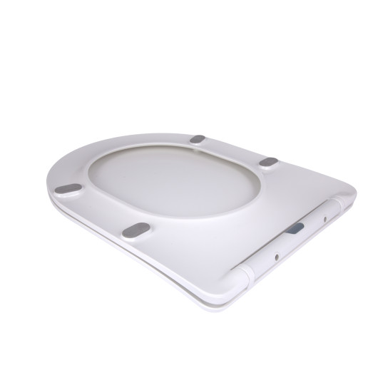 Сидіння для унітаза підлогового Qtap (Grand) White з мікроліфтом (QT26228301W3)