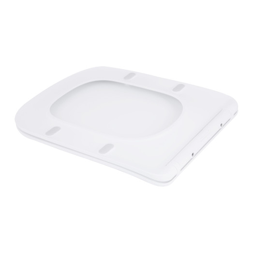 Сидіння для унітаза підлогового Qtap (Stenava) White з мікроліфтом (QT99SC8303W)
