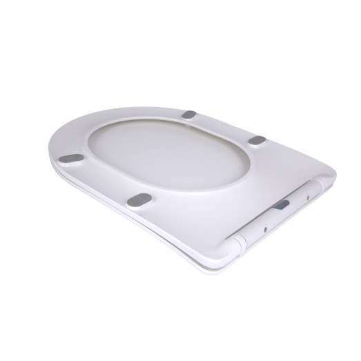 Сидіння для унітаза підлогового Qtap (Vlasta) White з мікроліфтом (QT28228300W3)