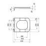 Сидіння для унітаза Qtap (Aries) з мікроліфтом Slim (QT99HXU15W)