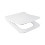 Сидіння для унітаза Qtap (Crow 520,640) з мікроліфтом Slim QT99SC2170W