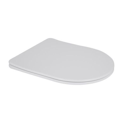 Сидіння для унітаза Qtap (Jay 490, Swan 490) з мікроліфтом Slim QT99SC5179W