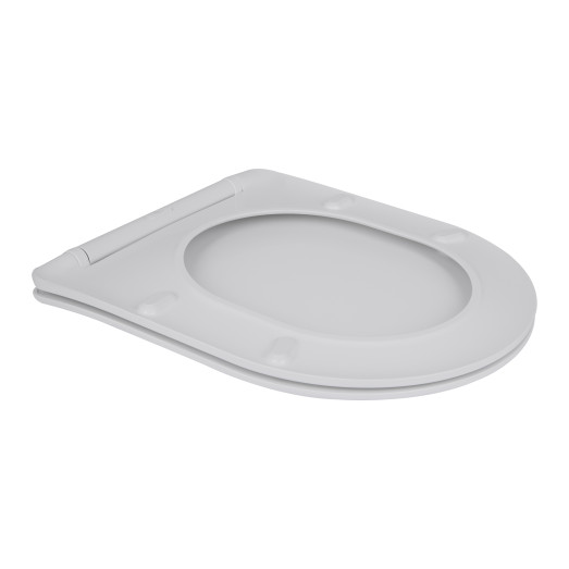 Сидіння для унітаза Qtap (Jay 490, Swan 490) з мікроліфтом Slim QT99SC5179W