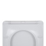 Сидіння для унітаза Qtap (Jay 490, Swan 490) з мікроліфтом Slim QT99SC5179W