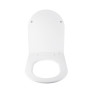 Сидіння для унітаза Qtap (Jay 520,640, Swan 520,640) з мікроліфтом Slim QT99SC5176W
