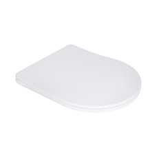 Сидіння для унітаза Qtap (Robin 490,610, Scorpio 490) з мікроліфтом Slim (QTSC179W48675)
