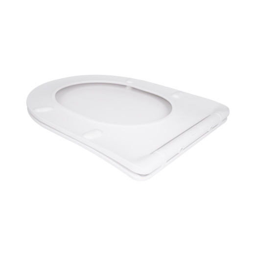 Сидіння для унітаза Qtap (Robin 490,610, Scorpio 490) з мікроліфтом Slim (QTSC179W48675)