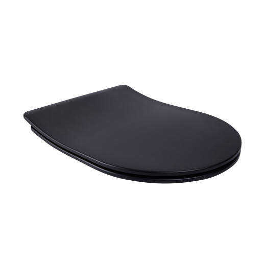 Сидіння для унітаза Qtap (Robin, Scorpio) з мікроліфтом Slim (QT99U184UF450MB)