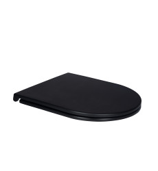 Сидіння для унітаза Qtap (Robin) з мікроліфтом Slim (QT99HY2411MB)