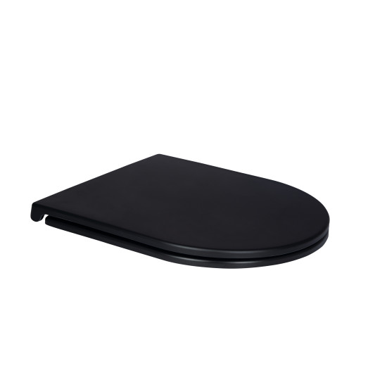 Сидіння для унітаза Qtap (Robin) з мікроліфтом Slim (QT99HY2411MB)