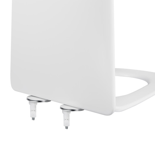 Сидіння для унітаза Qtap Nando з мікроліфтом Slim (QT12991222AW)