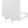 Сидіння для унітаза Qtap Nando з мікроліфтом Slim (QT12991222AW)