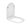 Сидіння для унітаза Qtap Presto з мікроліфтом Slim (QT26991217AW)