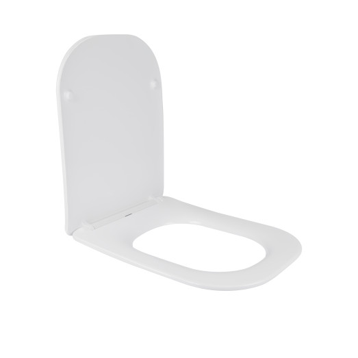 Сидіння для унітаза Qtap Presto з мікроліфтом Slim (QT26992615EW)