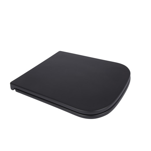 Сиденье для унитаза Qtap Tern Matt Black с микролифтом (QT99HY2322MB)