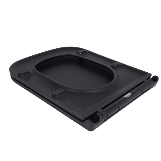 Сиденье для унитаза Qtap Tern Matt Black с микролифтом (QT99HY2322MB)