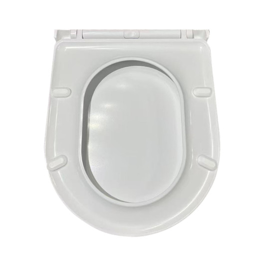 Сиденье-крышка для унитаза Koer AC-0101-SEAT COVER 450х390х80mm дюропласт с микролифтом (KR5617)