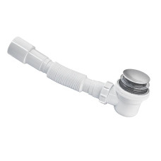 Сифон для душевого поддона Zerix SD-03 1 1/2" с выпуском Click-Сlack (ZX5087)