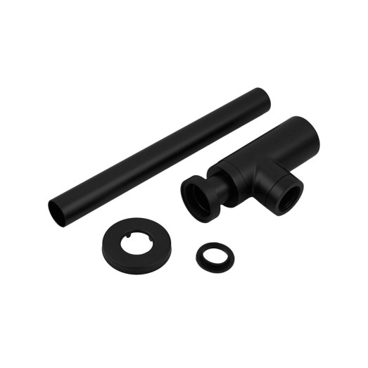 Сифон для умывальника Koer BT-01-05 1 1/4'' (Черный) (KR3410)