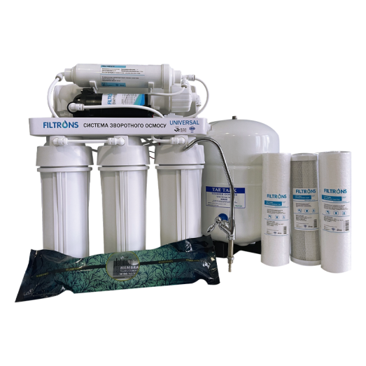 Система обратного осмоса Filtrons Universal 5-ти ступенчатая с помпой (UNI-5 PUMP)
