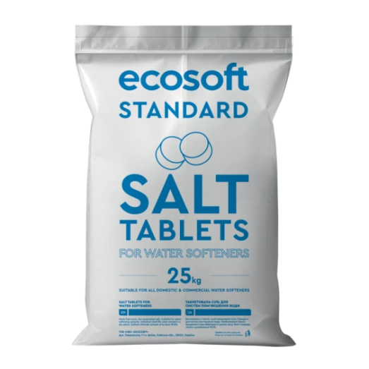 Таблетована сіль Ecosoft Standard (25кг)