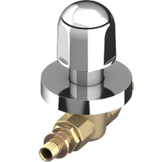 TECEflex Кран шаровой хром 16х16мм, с регулятором (751016)