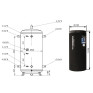 Теплоаккумулятор Thermo Alliance TA-ТАМ-00 350 с изоляцией 60 мм (TAТАМ0035060)