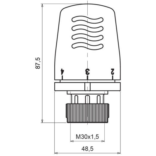 Термоголовка Icma 30х1,5 №1101 (821101AC20)