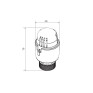Термоголовка Koer KR.1336 - M30x1.5 (KR3061)