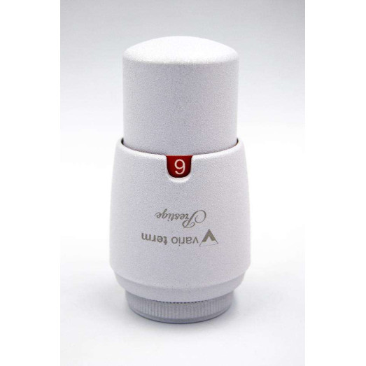 Термостатическая головка Vario Term PRESTIGE GS.02 (резьба M30x1,5) структурированная белая (000M636A019)