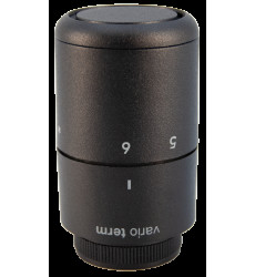 Термостатична головка Vario Term Tucan GS.10 (різьба M30x1,5) структуровананий чорний (000M666A014)