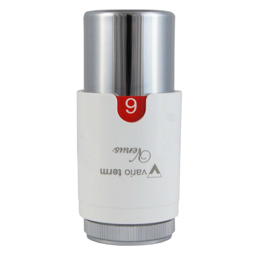 Термостатична головка Vario Term VENUS I (різьба M30x1,5) білий/хром (000M642A001)