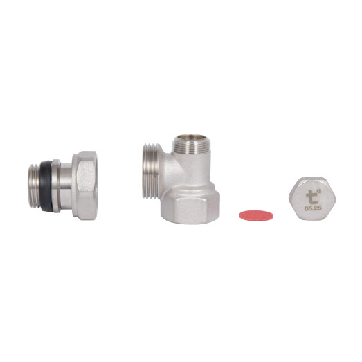 Термостатический набор Thermo Alliance Standart угловой 1/2" (TAS352W15)