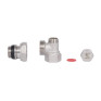 Термостатический набор Thermo Alliance Standart угловой 1/2" (TAS352W15)