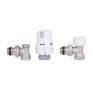 Термостатический набор Thermo Alliance Standart угловой 1/2" (TAS352W15)