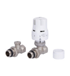 Термостатический набор Thermo Alliance Standart прямой 1/2" (TAS353W15)