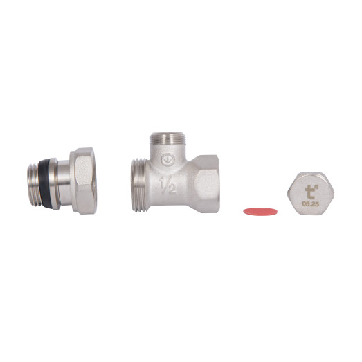 Термостатический набор Thermo Alliance Standart прямой 1/2" (TAS353W15)