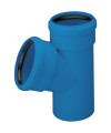 Трійник каналізаційний Ultra db Magnaplast 110/110 мм 67° (146595)