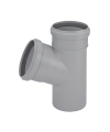 Тройник канализационный Htplus Magnaplast 110/50 мм 67° (11760)