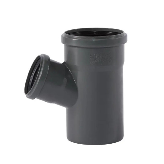 Тройник канализационный Ostendorf HT Safe 110/75 мм 67° (175310)