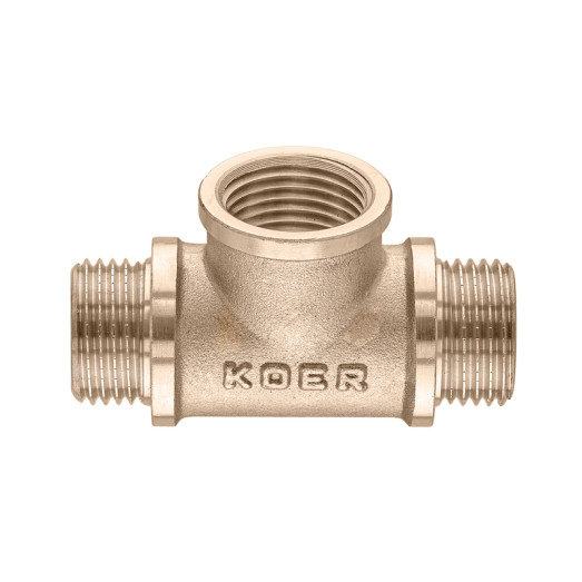 Трійник Koer KF.T06MFM.WN - 1/2" MFM без нікелю (MX1529)