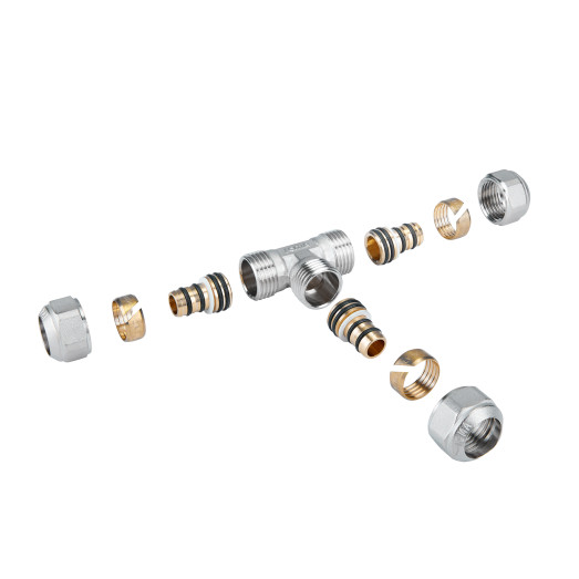 Тройник обжимной Icma 16 №536 (81536ADGH06)