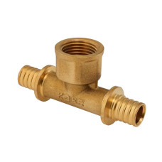 Трійник перехідний з ВР Koer KA.T16-06F-16 - 16(2.2mm) x 1/2"F x 16(2.2mm) (KR4894)