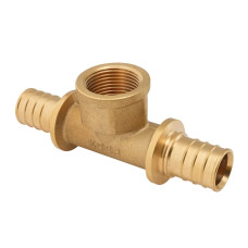 Трійник перехідний з ВР Koer KA.T25-08F-25 - 25(3.5mm) x 3/4"F x 25(3.5mm) (KR4896)