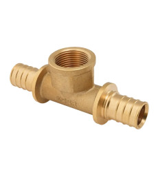 Трійник перехідний з ВР Koer KA.T25-08F-25 - 25(3.5mm) x 3/4"F x 25(3.5mm) (KR4896)