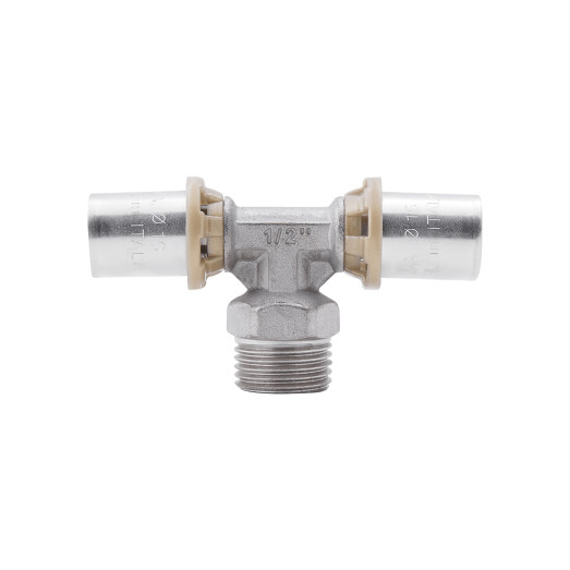 Тройник пресс Icma 16х1/2 "х16 ЗР №407 (81407ADGH06)