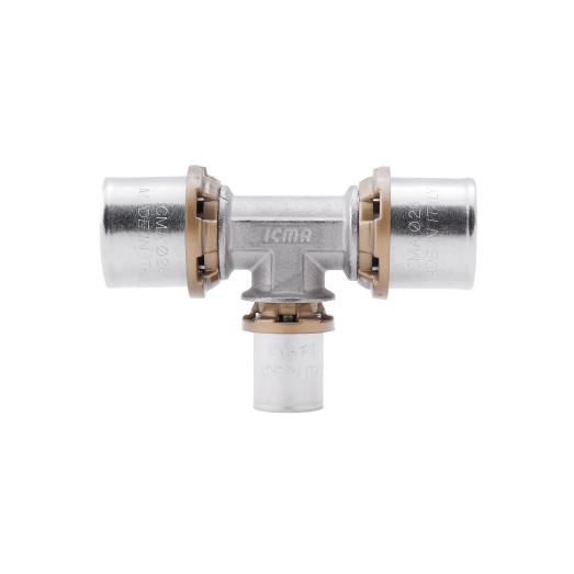 Тройник пресс Icma 26х16х26 №406 (81406GPGHGP06)