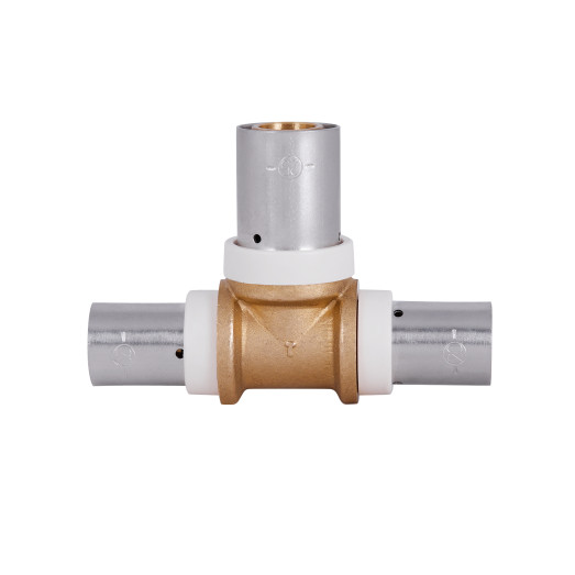 Трійник прес SharkBite 20х25х20 мм (SNP03202520BB