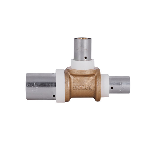 Тройник пресс SharkBite 25х16х16 мм (SNP0325161616BB)